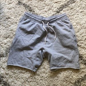 Gray urban outfitters sweat shorts (Large)